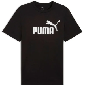 Camiseta Puma Negra Logo Grande